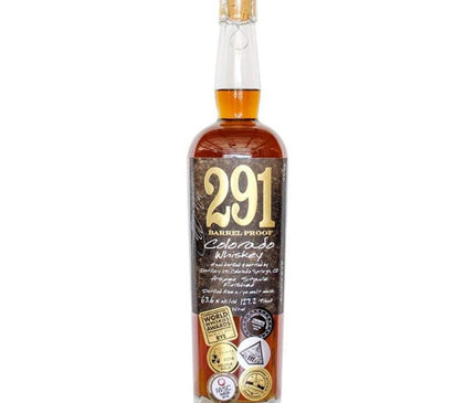 291 Barrel Proof Single Barrel Colorado Whiskey 750ml - Uptown Spirits