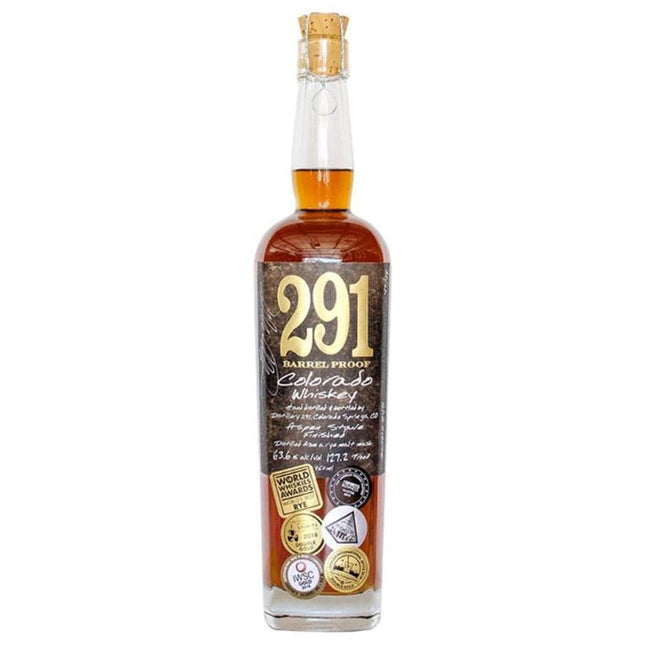291 Barrel Proof Single Barrel Colorado Whiskey 750ml - Uptown Spirits