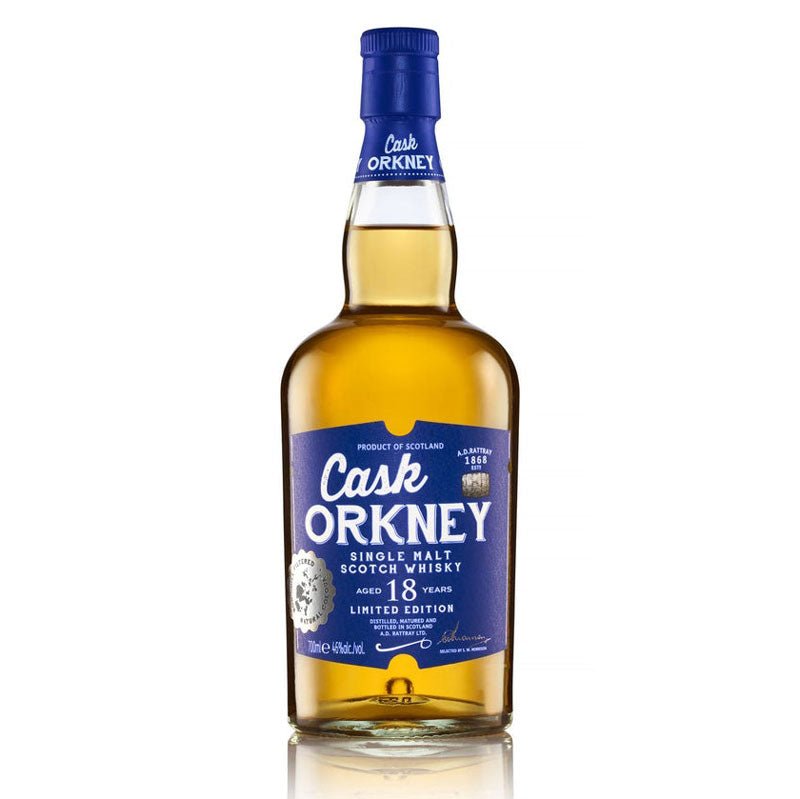 A D Rattray Cask Orkney 18 Year Old Scotch Whisky 750ml - Uptown Spirits