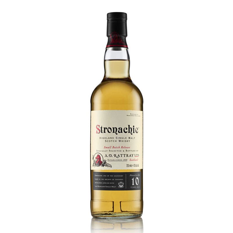 A D Rattray Stronachie 10 Year Old Scotch Whisky 700ml - Uptown Spirits
