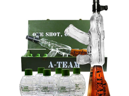 A Team Swat Vodka 750ml + 6 Grenades 6/50ml - Uptown Spirits
