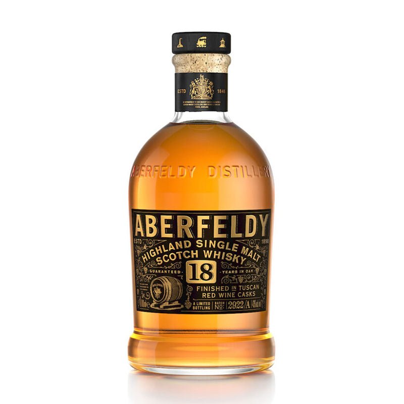 Aberfeldy 18 Year Old Tuscan Red Wine Cask Scotch Whiskey 750ml - Uptown Spirits
