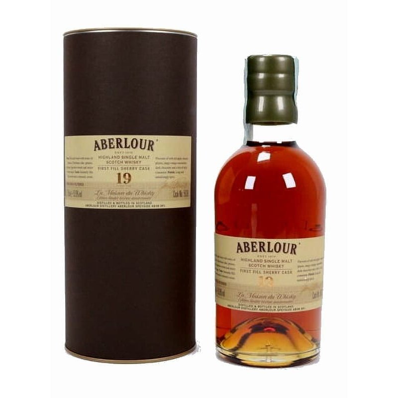 Aberlour 19 Year First Fill Sherry Butt Scotch Whiskey - Uptown Spirits