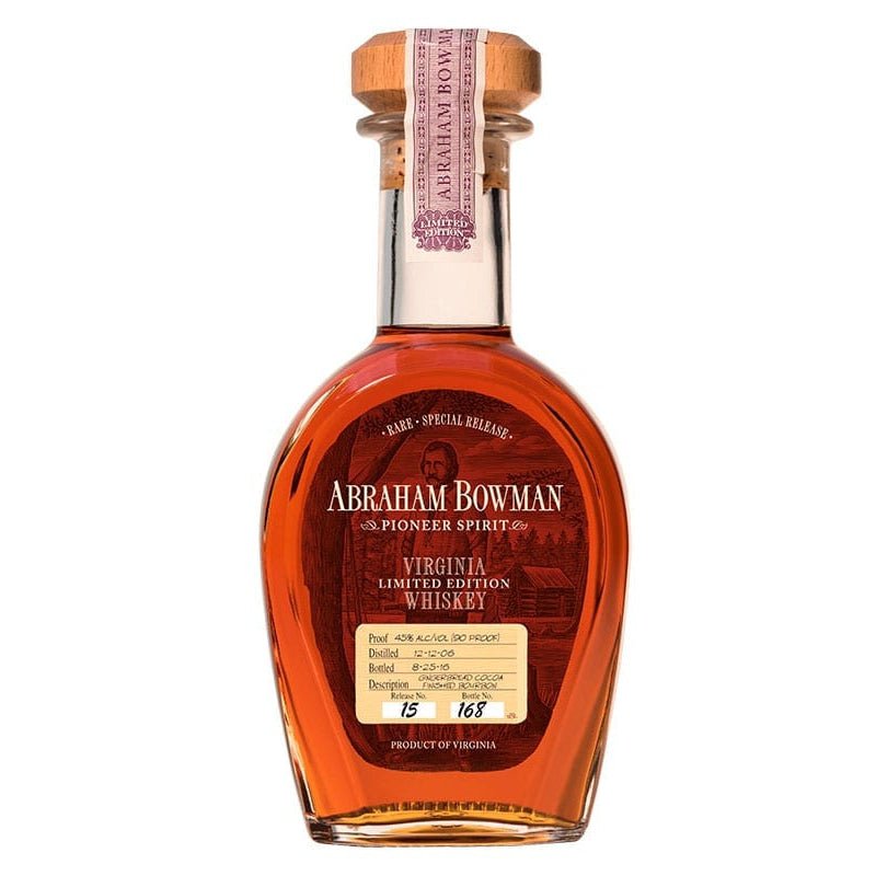 Abraham Bowman Virginia Limited Edition Whiskey 375ml - Uptown Spirits