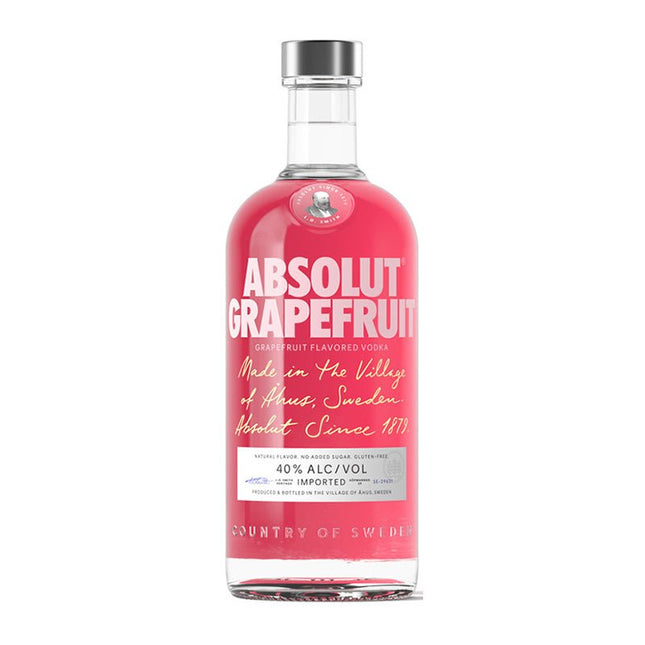 Absolut Grapefruit Flavored Vodka 750ml - Uptown Spirits