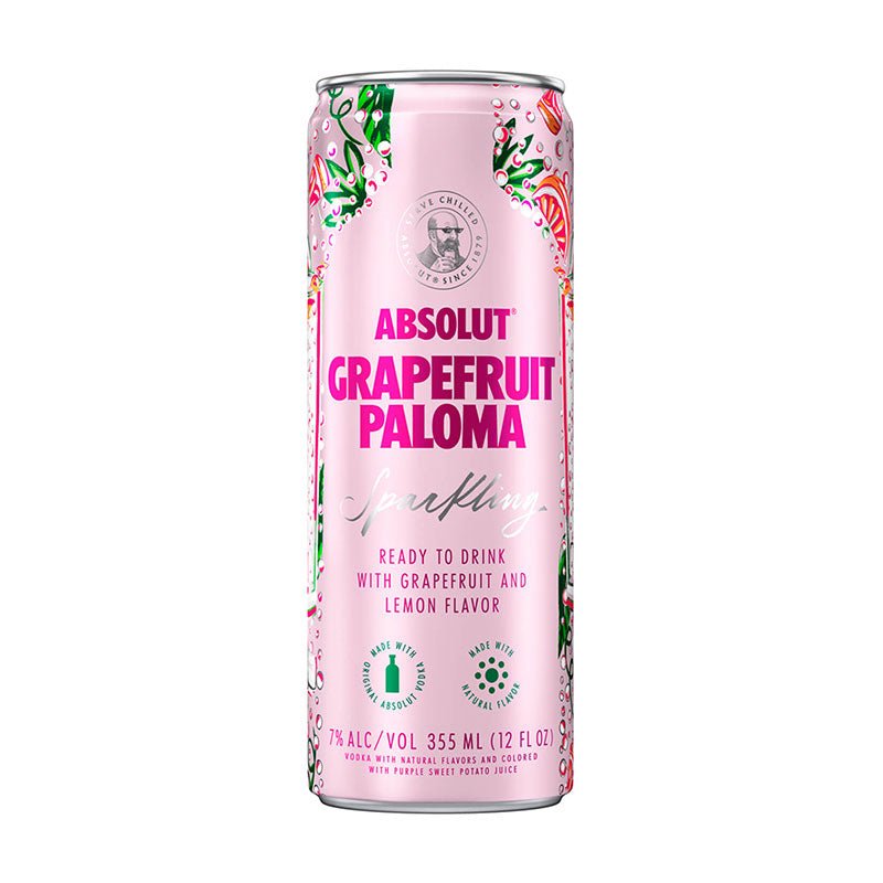 Absolut Grapefruit Paloma Vodka Full Case 24/355ml - Uptown Spirits