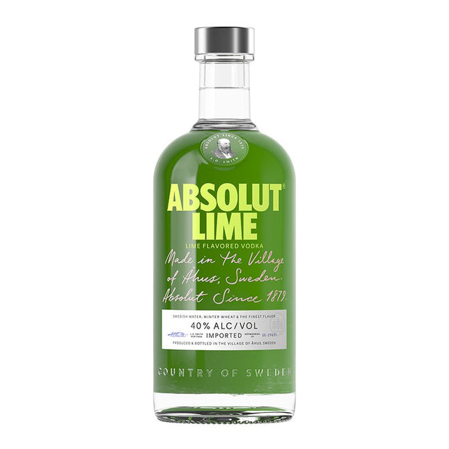 Absolut Lime Flavored Vodka 375ml - Uptown Spirits