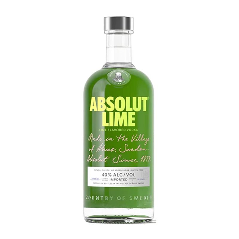 Absolut Lime Flavored Vodka 750ml - Uptown Spirits