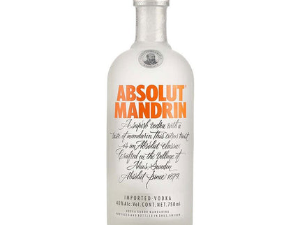 Absolut Mandrin Vodka 750ml - Uptown Spirits