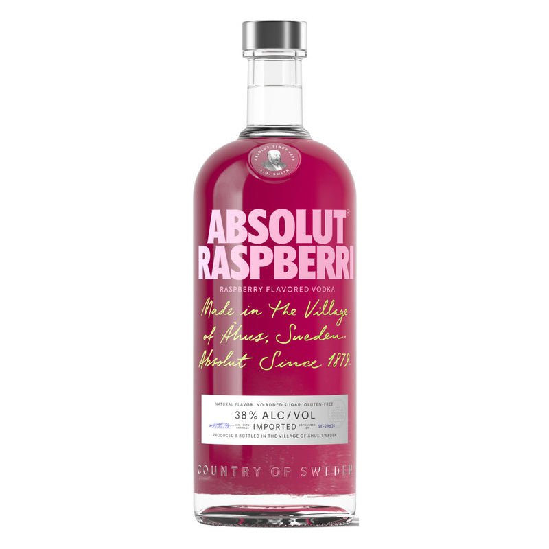 Absolut Raspberri Flavored Vodka 1L - Uptown Spirits