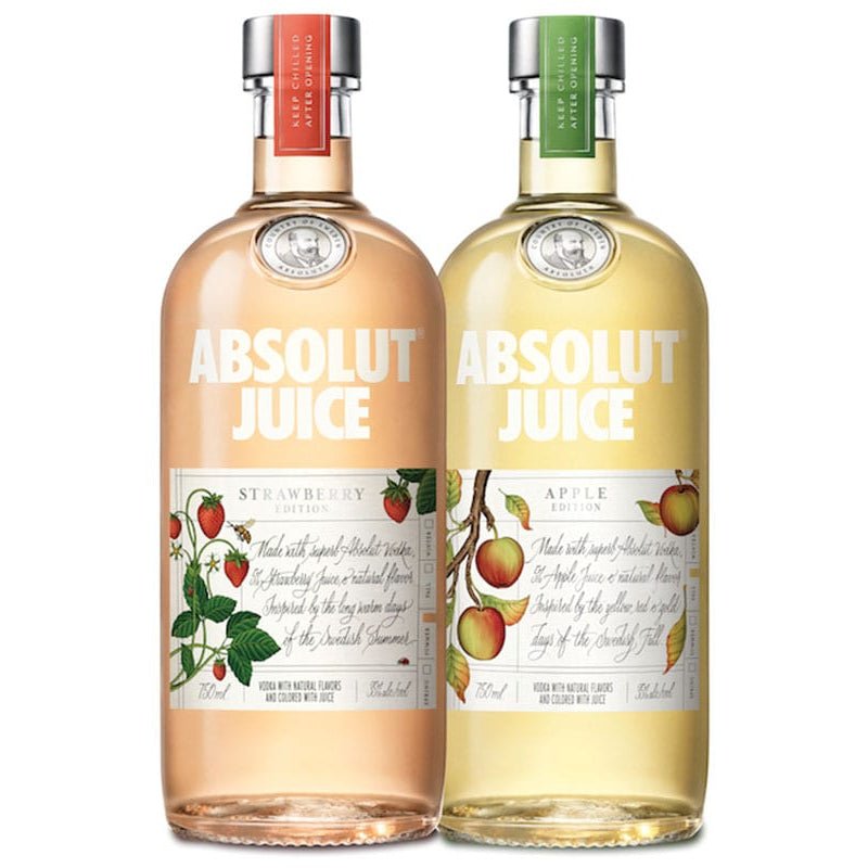 Absolut Vodka Strawberry & Apple Bundle Edition - Uptown Spirits