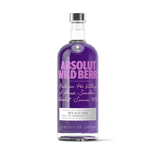 Absolut Wild Berri Flavored Vodka 1L - Uptown Spirits