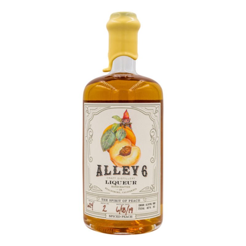 Alley 6 Spiced Peach Liqueur 750ml - Uptown Spirits