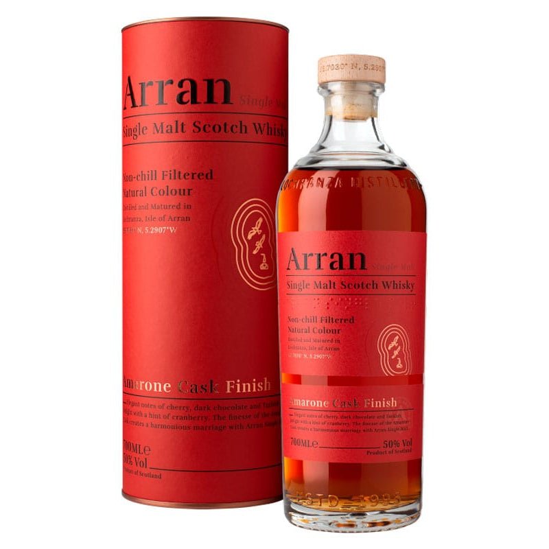 Arran Amarone Cask Finish Single Malt Scotch Whisky 700ml - Uptown Spirits