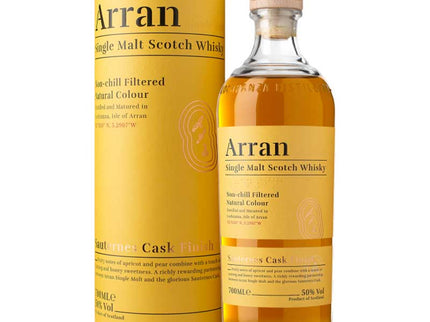 Arran Sauternes Cask Finish Single Malt Scotch Whisky 700ml - Uptown Spirits