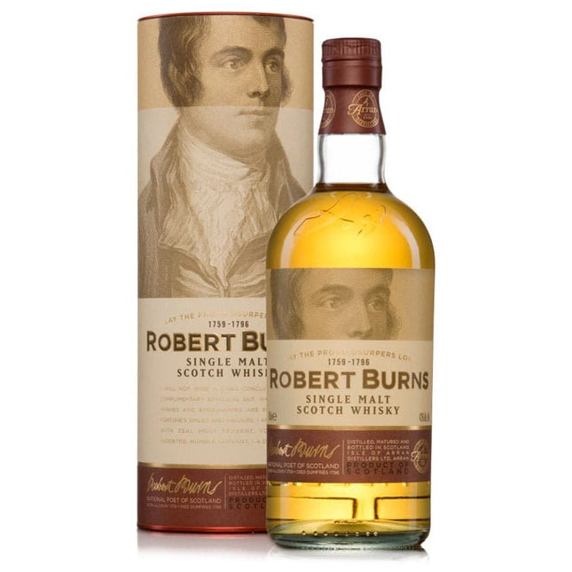 Arran The Robert Burns Single Malt Scotch Whisky - Uptown Spirits