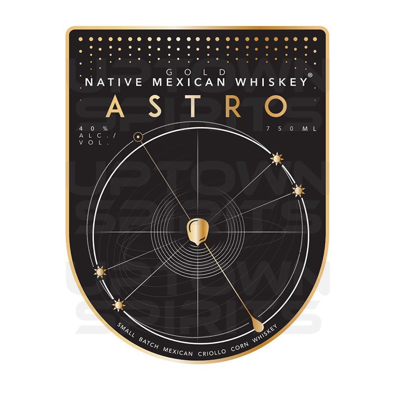Astro Gold Native Mexican Whiskey 750ml - Uptown Spirits