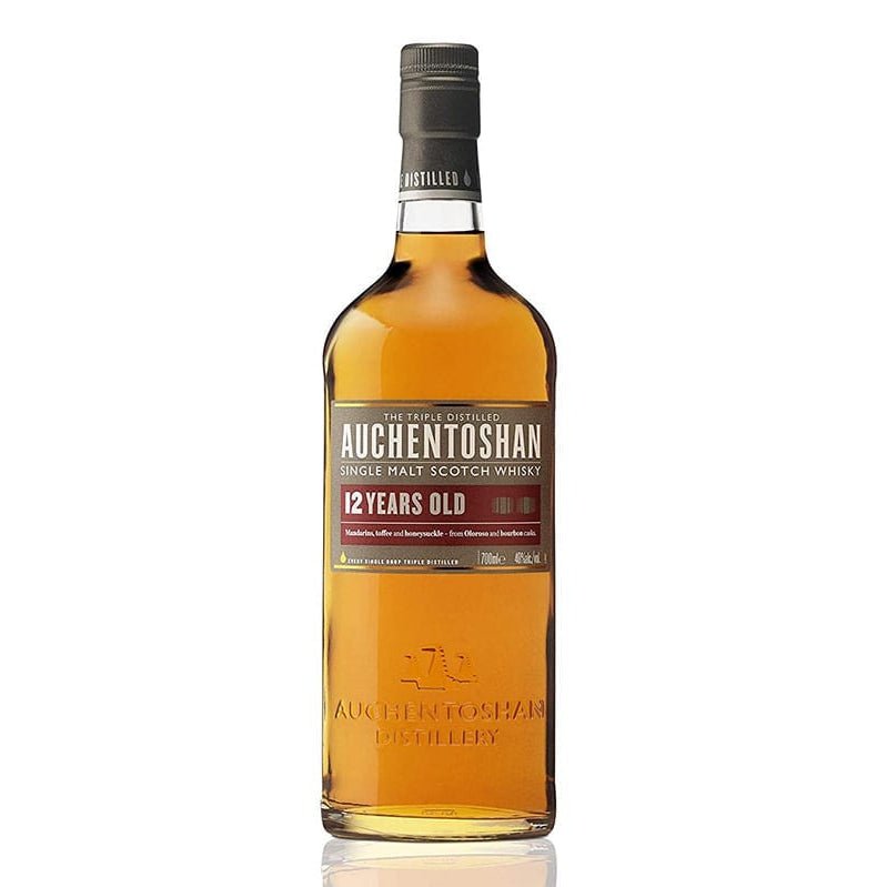 Auchentoshan 12 Year Single Malt Scotch Whiskey - Uptown Spirits