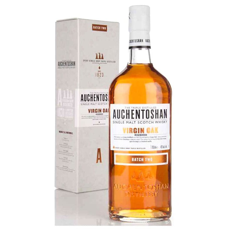 Auchentoshan Virgin Oak Batch 2 Scotch Whiskey 750ml - Uptown Spirits