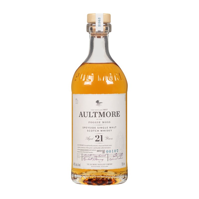 Aultmore 21 Year Single Malt Scotch Whiskey 750ml - Uptown Spirits