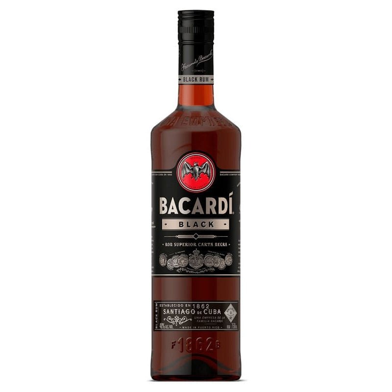Bacardi Black Rum 750ml - Uptown Spirits