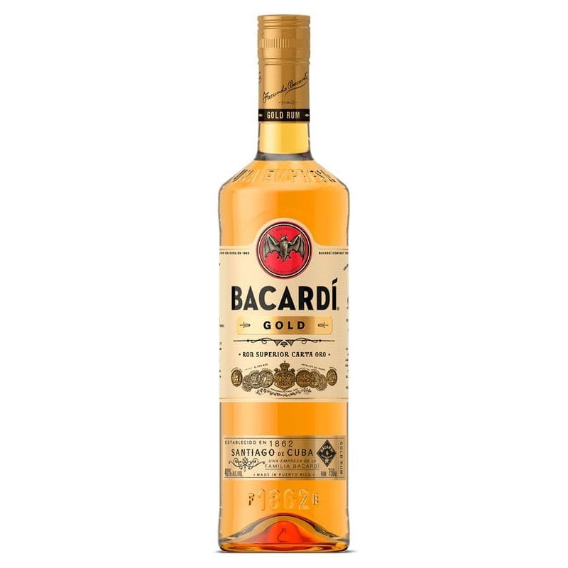 Bacardi Gold Rum 750ml - Uptown Spirits