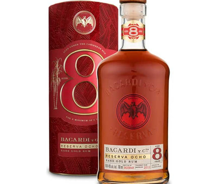 Bacardi Reserva Ocho 8 Year Gold Rum 750ml - Uptown Spirits