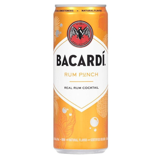 Bacardi Rum Punch Real Rum Cocktail Full Case 24/355ml - Uptown Spirits