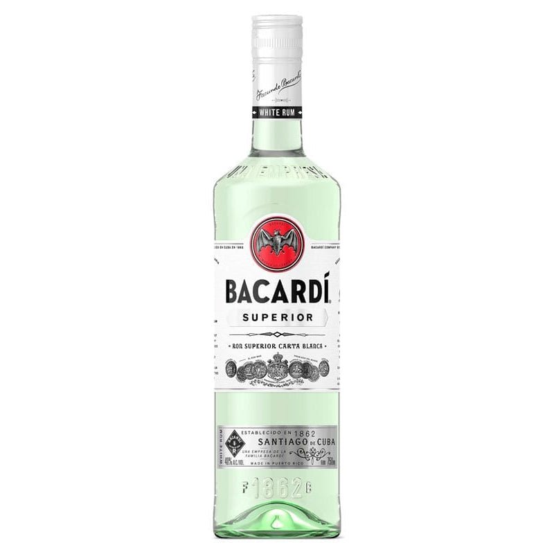 Bacardi Superior Rum 750ml - Uptown Spirits