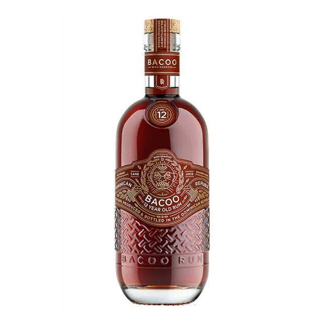 Bacco 12 Years Rum 750ml - Uptown Spirits