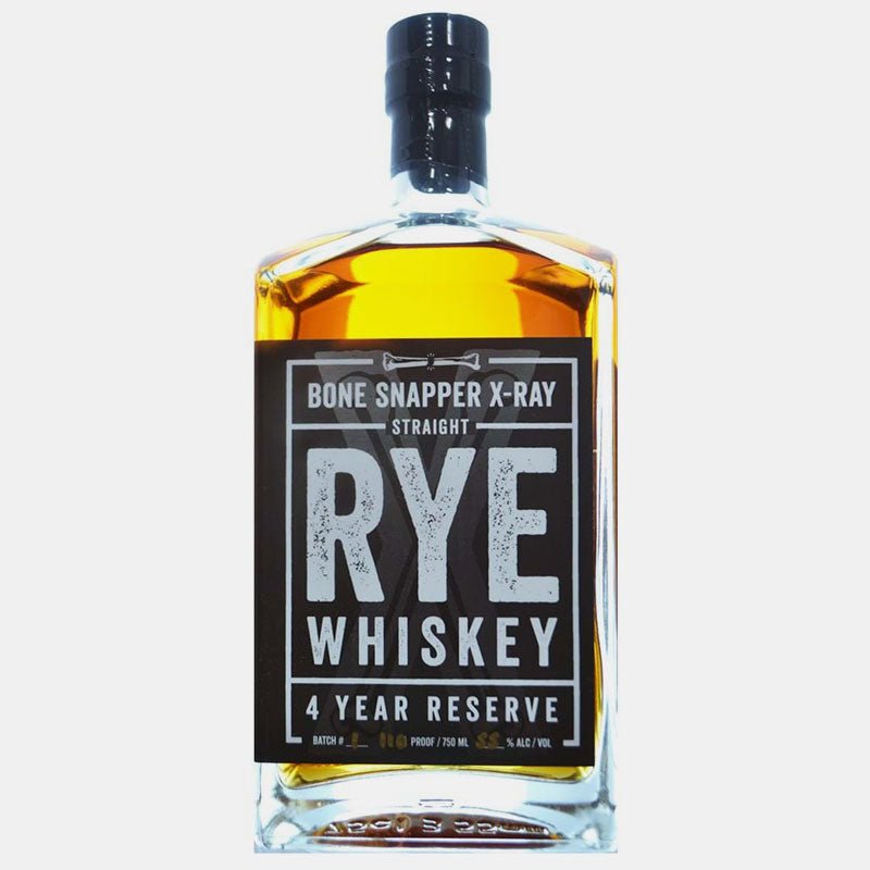 Backbone 4 Years Reserve Bone Snapper X Ray Rye Whiskey 750ml – Uptown ...