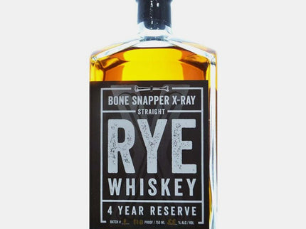 Backbone 4 Years Reserve Bone Snapper X Ray Rye Whiskey 750ml - Uptown Spirits