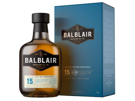 Balblair 15 Year Highland Single Malt Scotch Whisky - Uptown Spirits