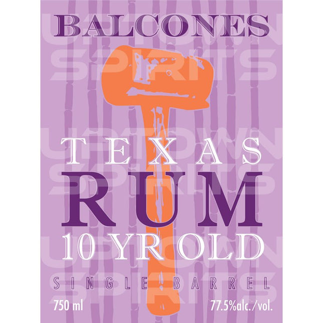 Balcones 10 Year Texas Rum Single Barrel Whisky 750ml - Uptown Spirits