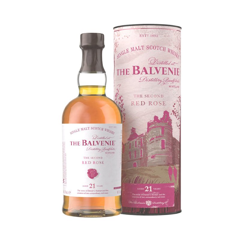 Balvenie The Second Red Rose 21 Years Scotch Whiskey 750ml - Uptown Spirits