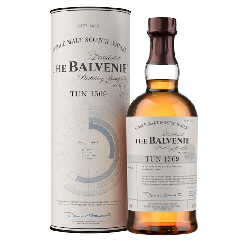 Balvenie Tun 1509 Batch 8 Scotch Whiskey 750ml - Uptown Spirits