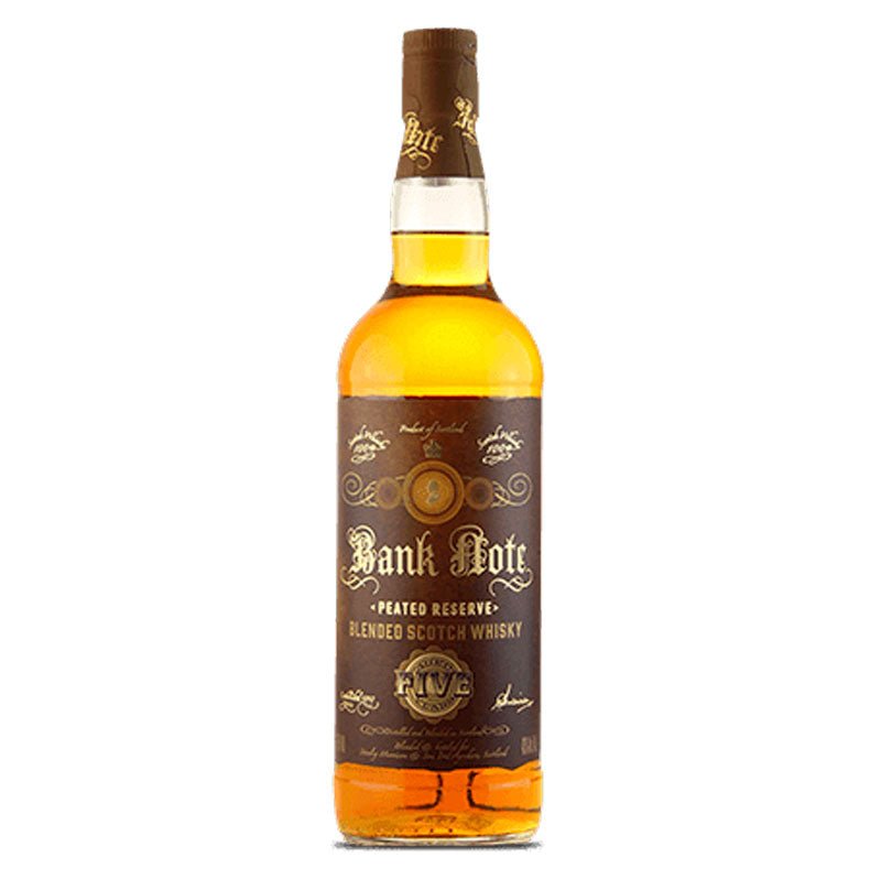 Bank Note Scotch Bank Note Peated Reserve 5 Years Scotch Whisky 750ml – Uptown Spirits