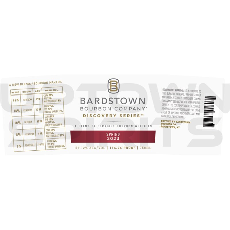 Bardstown Bourbon Company Discovery Series Spring 2023 Bourbon Whiskey 750ml - Uptown Spirits