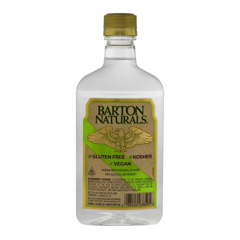 Barton Naturals Vodka 375ml - Uptown Spirits