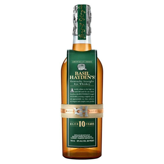 Basil Haydens 10 Year Rye Whiskey 750ml - Uptown Spirits