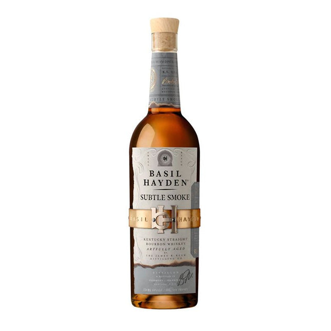 Basil Haydens Subtle Smoke Bourbon Whiskey 750ml - Uptown Spirits