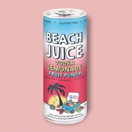 Beach Juice Lemonade Fruit Punch Vodka Cocktail 4/355ml - Uptown Spirits