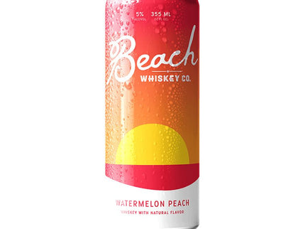 Beach Watermelon Peach Whiskey Cocktail 355ml - Uptown Spirits