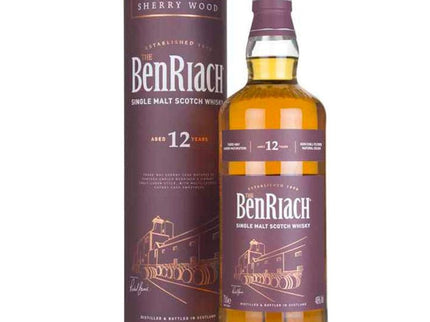 Benriach 12 Year Sherry Wood Single Malt Scotch Whisky 750ml - Uptown Spirits