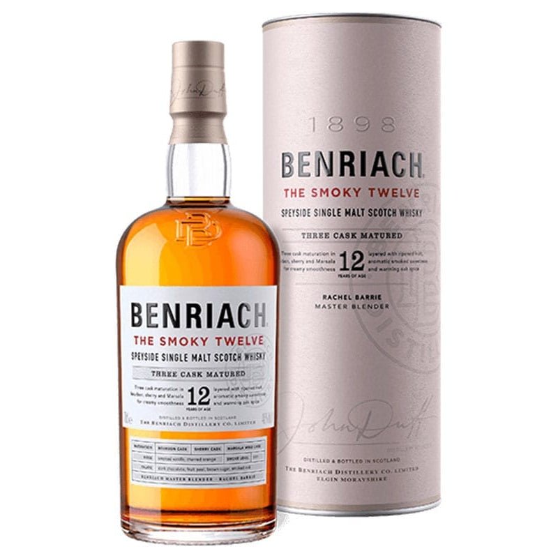 Benriach The Smoky Twelve Scotch Whiskey 750ml - Uptown Spirits