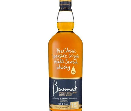 Benromach 15 Year Speyside Single Malt Scotch Whiskey 750ml - Uptown Spirits