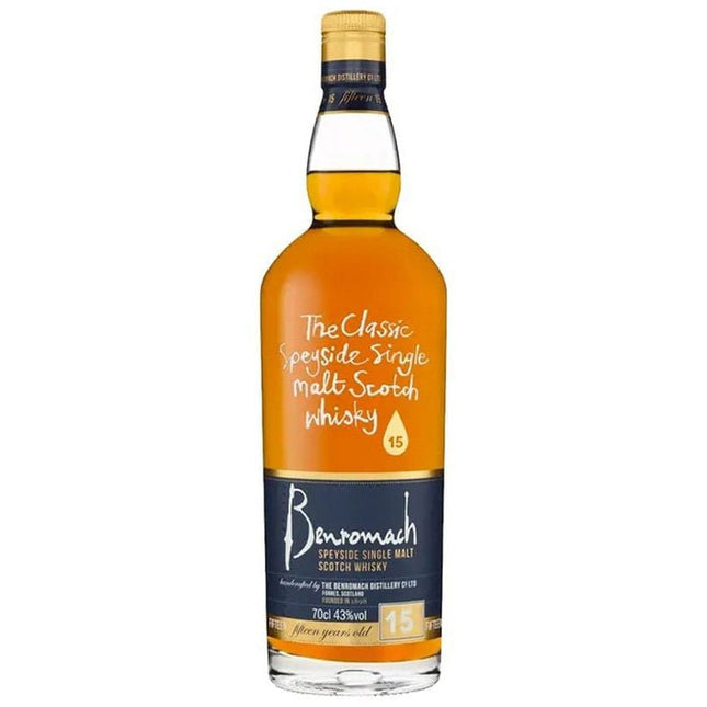 Benromach 15 Year Speyside Single Malt Scotch Whiskey 750ml - Uptown Spirits