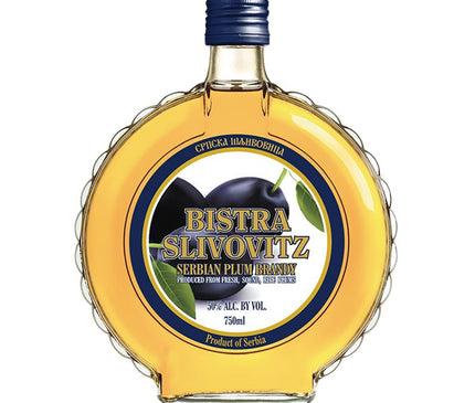 Bistra Slivovitz Plum Brandy 750ml - Uptown Spirits