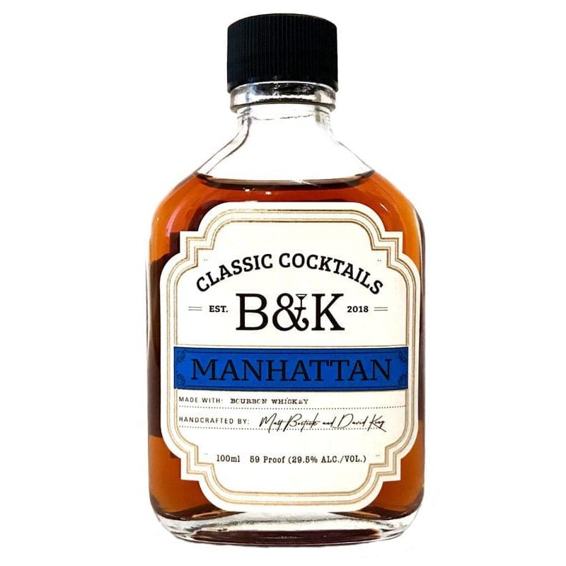 B&K Classic Cocktails Manhattan 100ml - Uptown Spirits