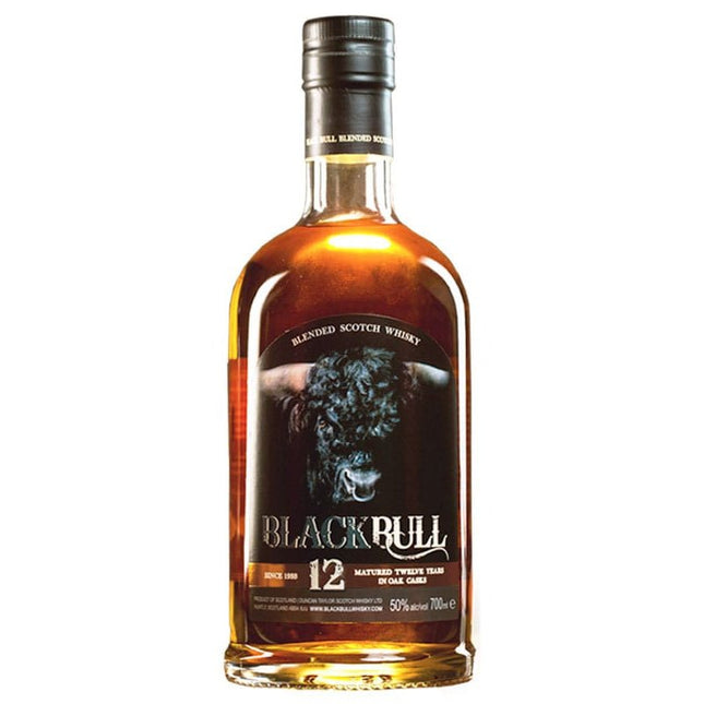 Black Bull 12 Year Blended Scotch Whiskey 750ml - Uptown Spirits